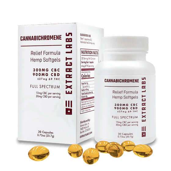 CBC:CBD Capsules by Extract Labs