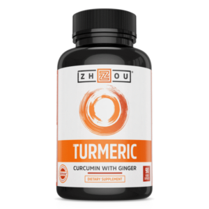 Turmeric Capsules by Zhou Nutrition
