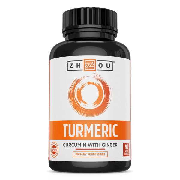 Turmeric Capsules by Zhou Nutrition