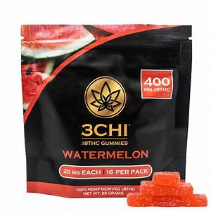 3CHI Delta 8 Watermelon Gummies-25mg
