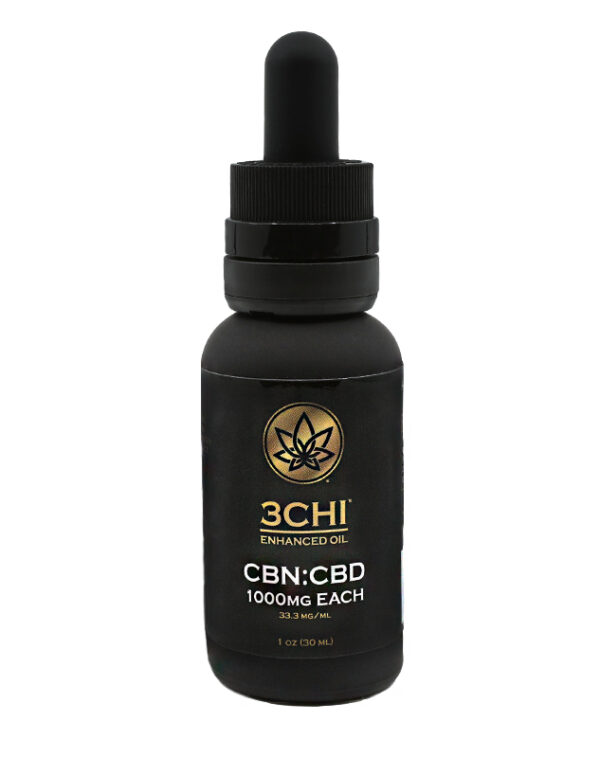 1000mg CBN:CBD Oil by 3CHI