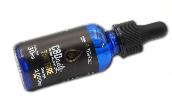 CBDaily 1000mg Broad Spectrum Oil Blueberry Terpenes