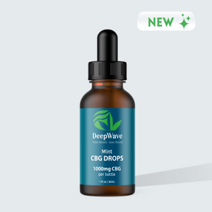Deep Wave CBG Tincture- 1000mg Mint