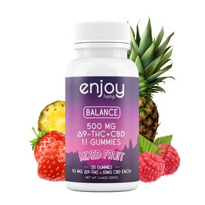 Balance Gummies by Enjoy- Mixed Fruit 500mg