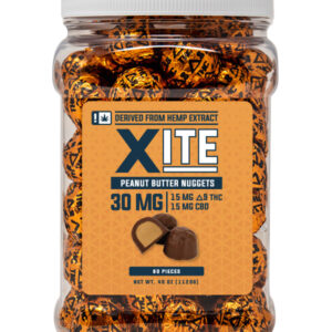 Delta 9:CBD Peanut Butter Nuggets by Xite