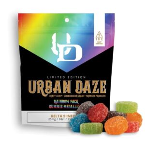 Urban Daze Connoisseur Grade Gummies 25mg