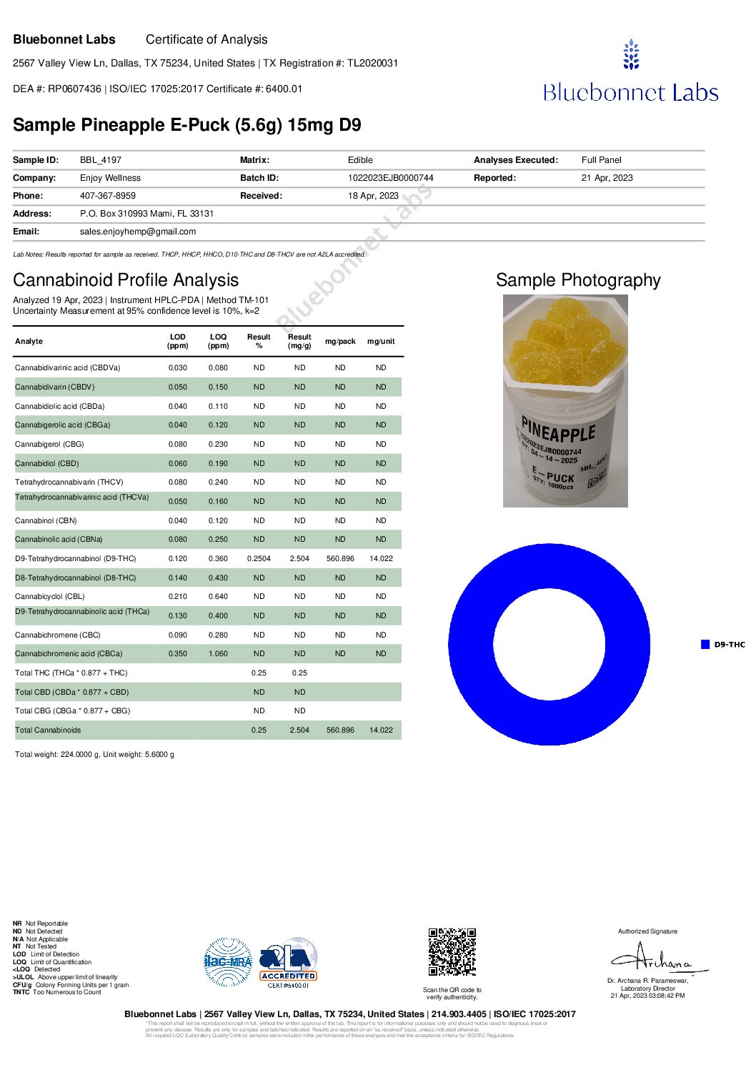 Enjoy Live Rosin Delta 9 Gummies- 600mg