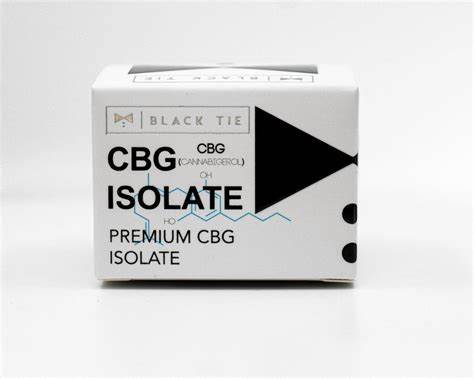 Black Tie CBG Isolate 3G