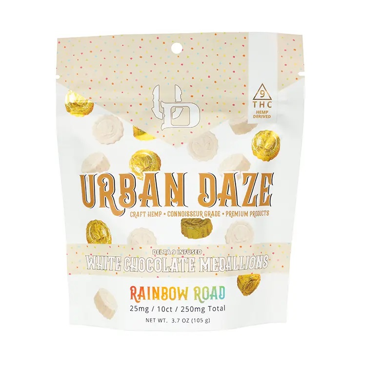 Urban Daze Delta 9 Chocolate Medallions- 25mg